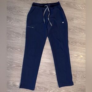 Figs Navy Yola™ High Waisted 2.0 - Tall Skinny Scrub Pants